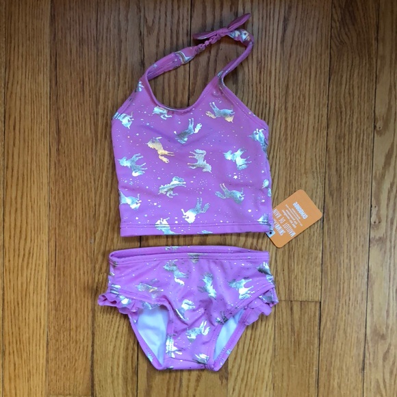 gymboree unicorn swimsuit